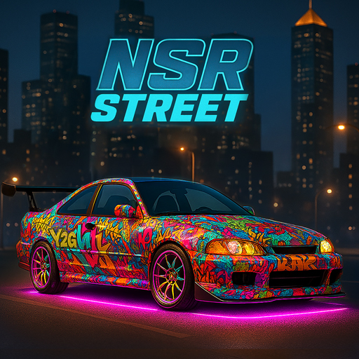 Gameplay snapshot of Play NSR Street Car kart arena browser challenge showcase experience